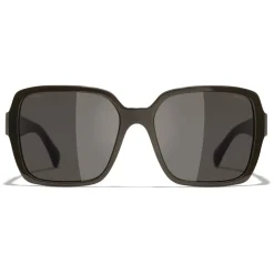 Chanel - Square Sunglasses - Brown - Chanel Eyewear - Avvenice