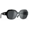 Chanel - Square Sunglasses - Black Gray - Chanel Eyewear - Avvenice