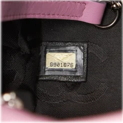 Chanel Vintage - Cambon Ligne Petit Bucket Bag - Pink Black - Leather Handbag - Luxury High Quality - Avvenice