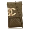 Chanel Vintage - Cambon Ligne Crossbody Bag - Brown - Leather Handbag - Luxury High Quality - Avvenice