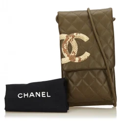 Chanel Vintage - Cambon Ligne Crossbody Bag - Brown - Leather Handbag - Luxury High Quality - Avvenice