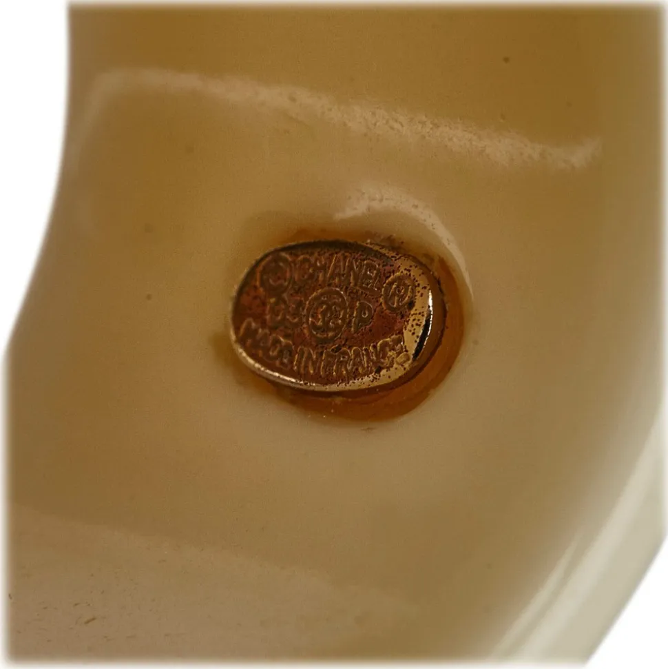 Chanel Vintage - Camellia Ring - White Ivory - Chanel Ring - Luxury High Quality - Avvenice