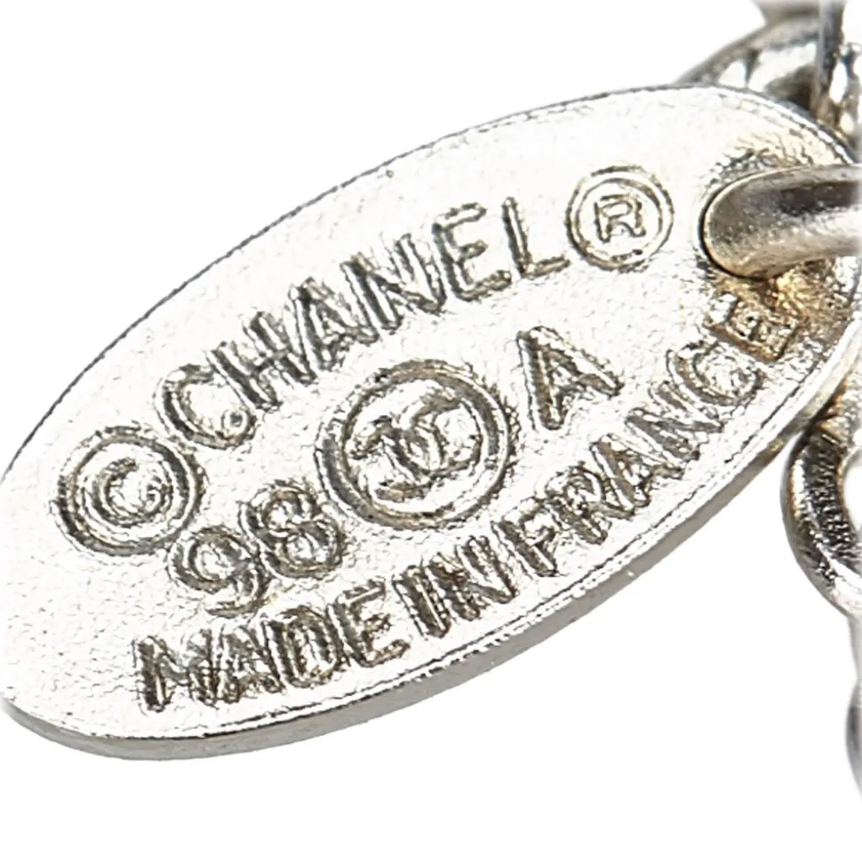 Chanel Vintage - Camellia Pendant Necklace - Silver - Necklace Chanel - Luxury High Quality - Avvenice