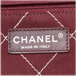 Chanel Vintage - Caviar Deauville Bowling Bag - Pink - Leather Handbag - Luxury High Quality - Avvenice