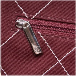 Chanel Vintage - Caviar Deauville Bowling Bag - Pink - Leather Handbag - Luxury High Quality - Avvenice