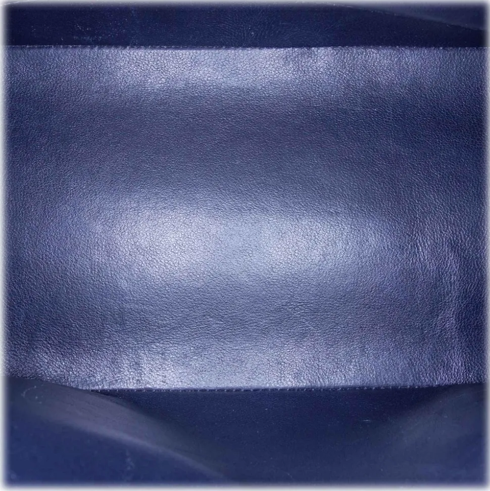 Chanel Vintage - Caviar Medallion Tote Bag - Blue - Caviar Leather Handbag - Luxury High Quality - Avvenice