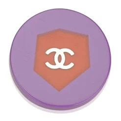 Chanel Vintage - CC Colorblock Brooch - Purple Red - Brooch Chanel - Luxury High Quality - Avvenice