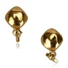 Chanel Vintage - CC Gold Toned Clip On Drop Earrings - Gold - Earrings Chanel - Luxury High Quality - Avvenice