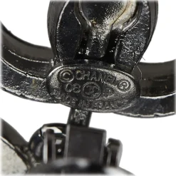 Chanel Vintage - CC No. 5 Drop Earrings - Silver - Earrings Chanel - Luxury High Quality - Avvenice