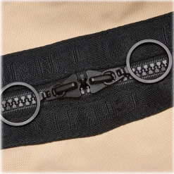 Chanel Vintage - CC Nylon Sport Line Duffle Bag - Brown Beige - Leather and Canvas Handbag - Luxury High Quality - Avvenice