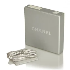 Chanel Vintage - CC Silver-Toned Metal Brooch - Silver - Brooch Chanel - Luxury High Quality - Avvenice