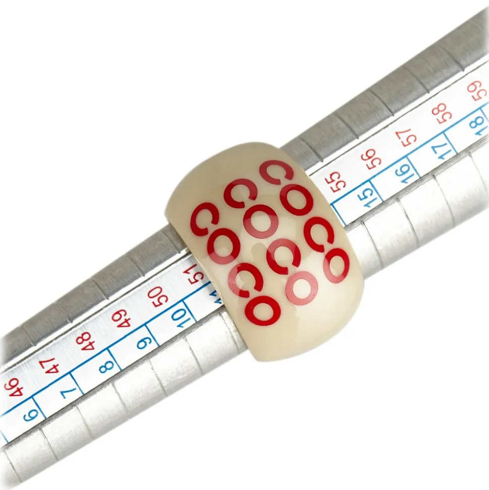 Chanel Vintage - Coco Resin Ring - White Ivory - Chanel Ring - Luxury High Quality - Avvenice