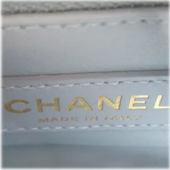 Chanel Vintage - Extra Mini Caviar Coco Top Handle - Blue - Leather and Lambskin Handbag - Luxury High Quality - Avvenice