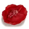 Chanel Vintage - Fabric Camellia Brooch - Red - Brooch Chanel - Luxury High Quality - Avvenice