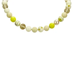 Chanel Vintage - Faux Pearl Necklace - Yellow White - Pearl Necklace Chanel - Luxury High Quality - Avvenice