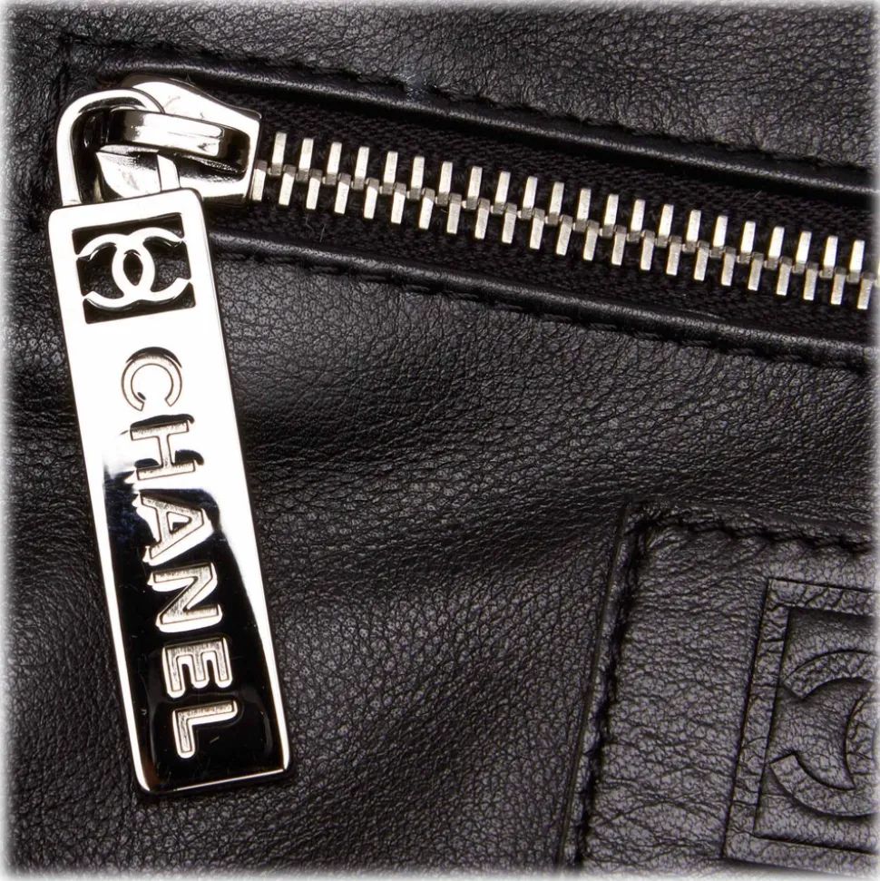 Chanel Vintage - Fur Tote Bag - Black - Fur Handbag - Luxury High Quality - Avvenice