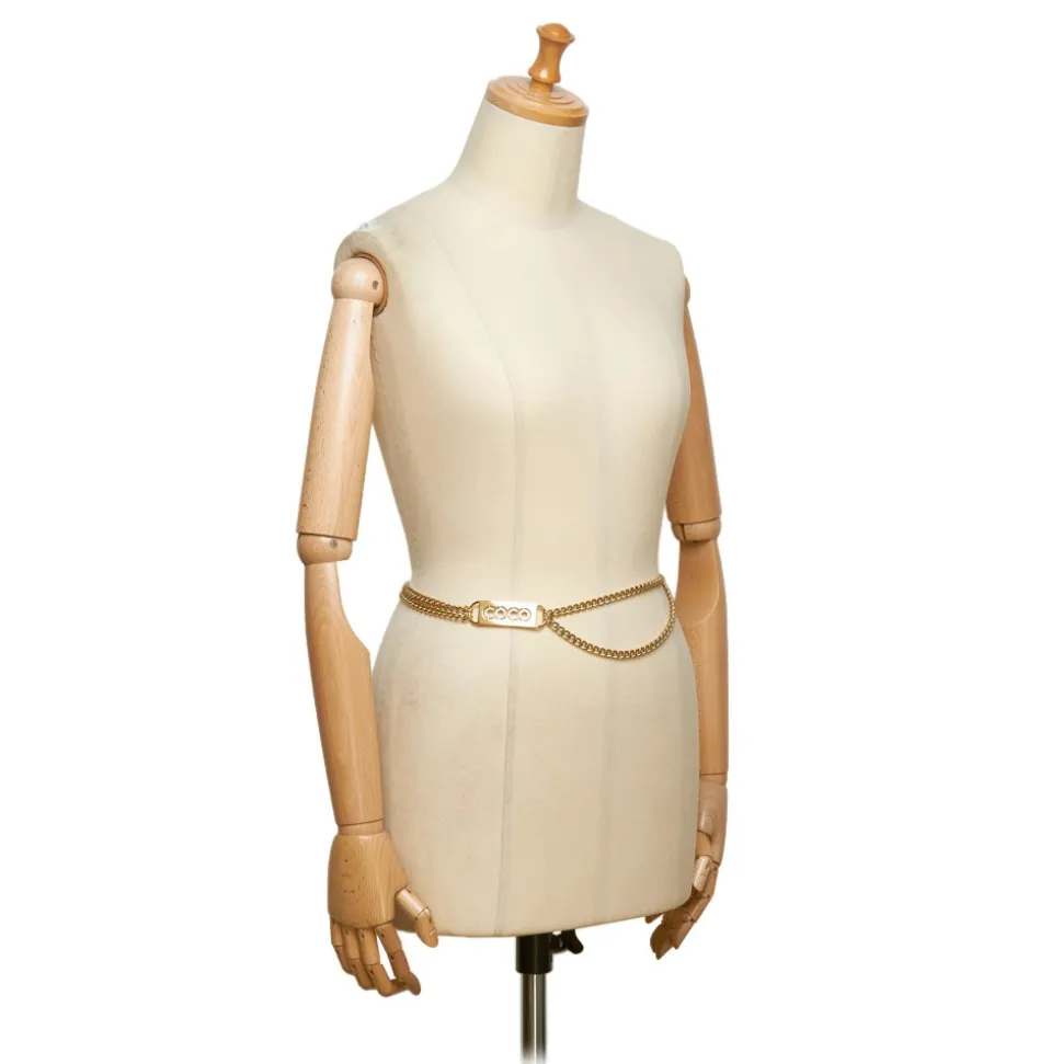 Chanel Vintage - Gold-Tone Chain Belt - Gold - Chanel Belt - Luxury High Quality - Avvenice