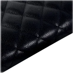 Chanel Vintage - Jumbo Classic Lambskin Double Flap - Black - Leather and Lambskin Handbag - Luxury High Quality - Avvenice