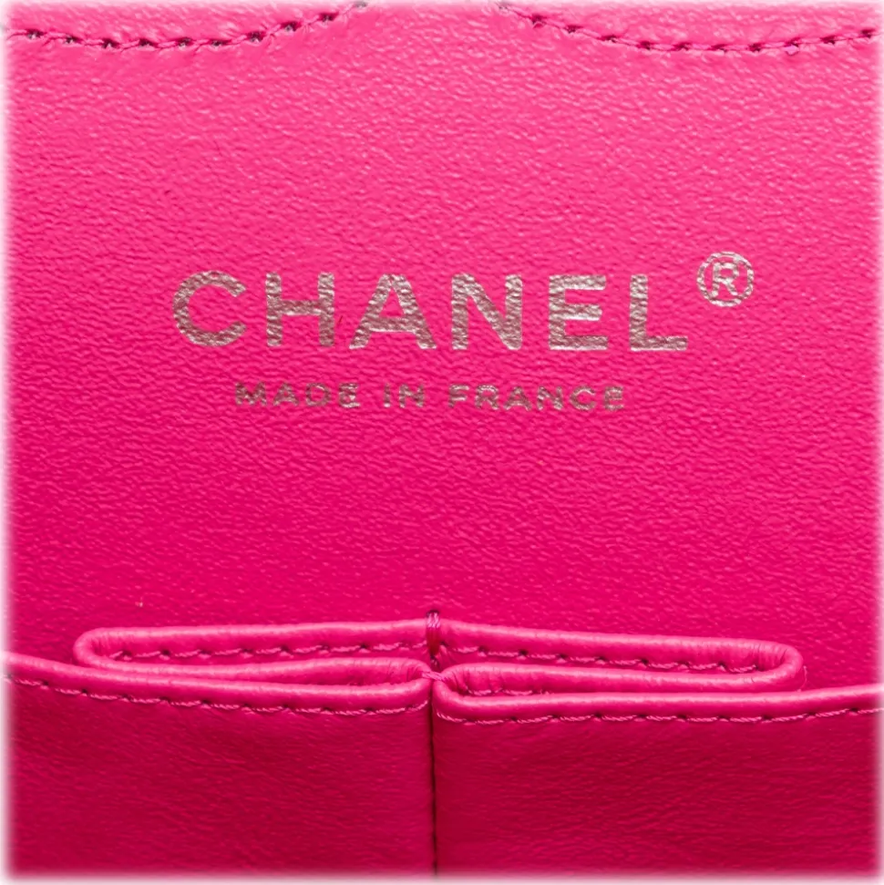 Chanel Vintage - Jumbo Classic Caviar Double Flap - Pink - Leather and Lambskin Handbag - Luxury High Quality - Avvenice