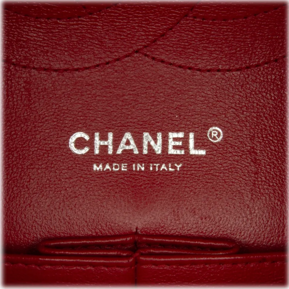 Chanel Vintage - Jumbo Classic Lambskin Double Flap - Red - Leather and Lambskin Handbag - Luxury High Quality - Avvenice