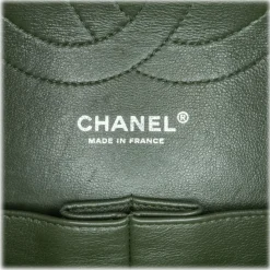 Chanel Vintage - Jumbo Classic Caviar Double Flap - Green - Leather and Lambskin Handbag - Luxury High Quality - Avvenice