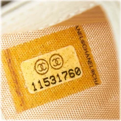 Chanel Vintage - Leather Card Holder - White - Leather Wallett - Luxury High Quality - Avvenice