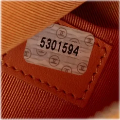 Chanel Vintage - Leather Shoulder Bag - Orange - Leather Handbag - Luxury High Quality - Avvenice