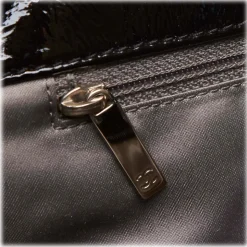 Chanel Vintage - Luxe Ligne Accordion Flap Bag - Black - Leather Handbag - Luxury High Quality - Avvenice