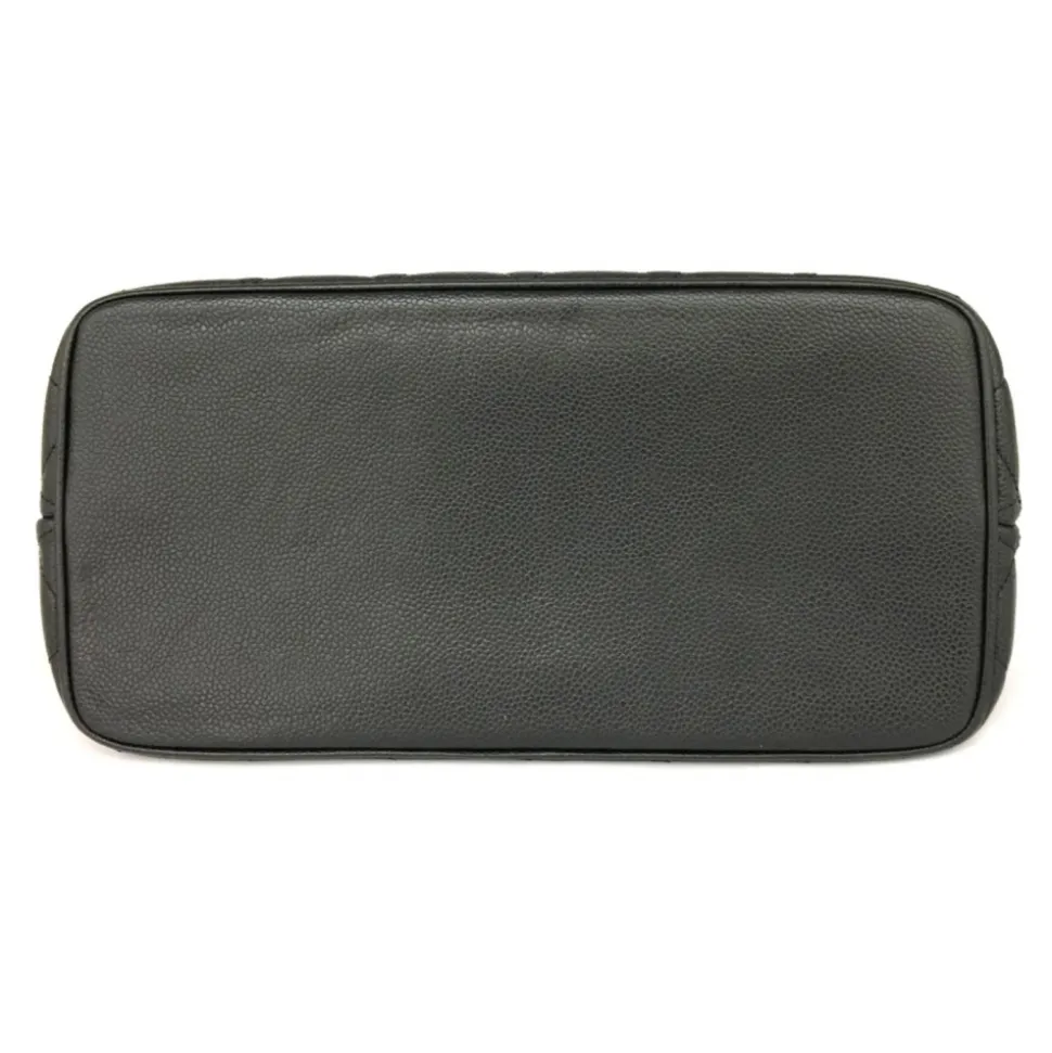 Chanel Vintage - Medallion Caviar Leather Tote Bag - Black - Caviar Leather Handbag - Luxury High Quality - Avvenice