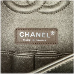 Chanel Vintage - Medium Classic Metallic Caviar Double Flap - Gray - Leather and Lambskin Handbag - Luxury High Quality - Avvenice