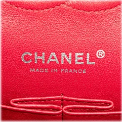 Chanel Vintage - Medium Classic Lambskin Double Flap - Red - Leather and Lambskin Handbag - Luxury High Quality - Avvenice