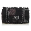 Chanel Vintage - Medium Patchwork Flap Bag - Black - Leather and Lambskin Handbag - Luxury High Quality - Avvenice