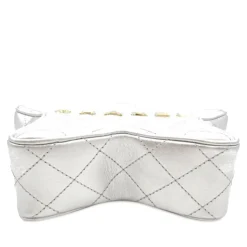 Chanel Vintage - Metallic Lambskin Star Chain Crossbody - Silver - Leather and Lambskin Handbag - Luxury High Quality - Avvenice