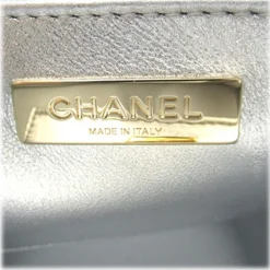 Chanel Vintage - Metallic Lambskin Star Chain Crossbody - Silver - Leather and Lambskin Handbag - Luxury High Quality - Avvenice