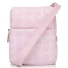 Chanel Vintage - New Travel Line Shoulder Bag - Pink - Canvas Handbag - Luxury High Quality - Avvenice