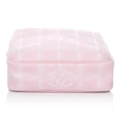 Chanel Vintage - New Travel Line Shoulder Bag - Pink - Canvas Handbag - Luxury High Quality - Avvenice