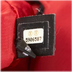 Chanel Vintage - Old Travel Line Backpack - Black - Canvas Backpack - Luxury High Quality - Avvenice