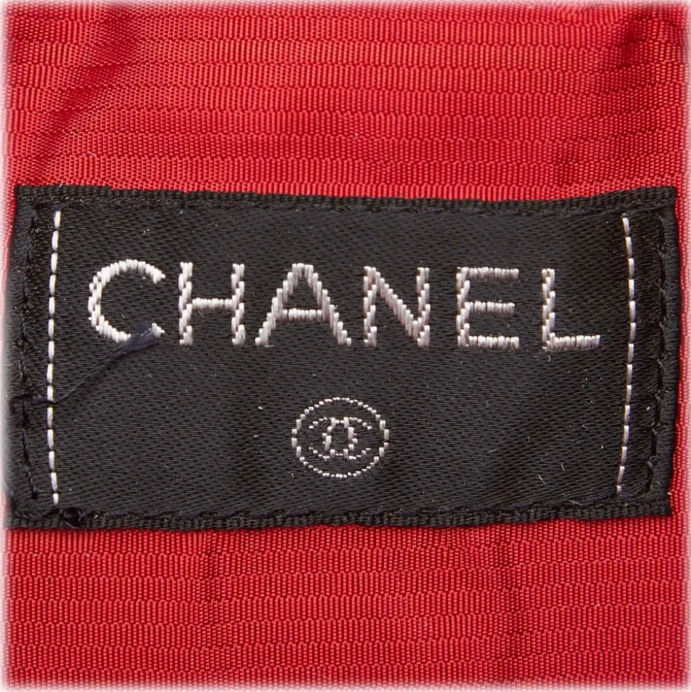 Chanel Vintage - Old Travel Line Belt Bag - Black - Canvas Handbag - Luxury High Quality - Avvenice