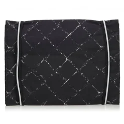 Chanel Vintage - Old Travel Line Nylon Document Case - Black - Canvar Handbag - Luxury High Quality - Avvenice