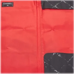 Chanel Vintage - Old Travel Line Nylon Document Case - Black - Canvar Handbag - Luxury High Quality - Avvenice