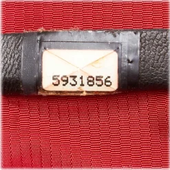 Chanel Vintage - Old Travel Line Nylon Document Case - Black - Canvar Handbag - Luxury High Quality - Avvenice