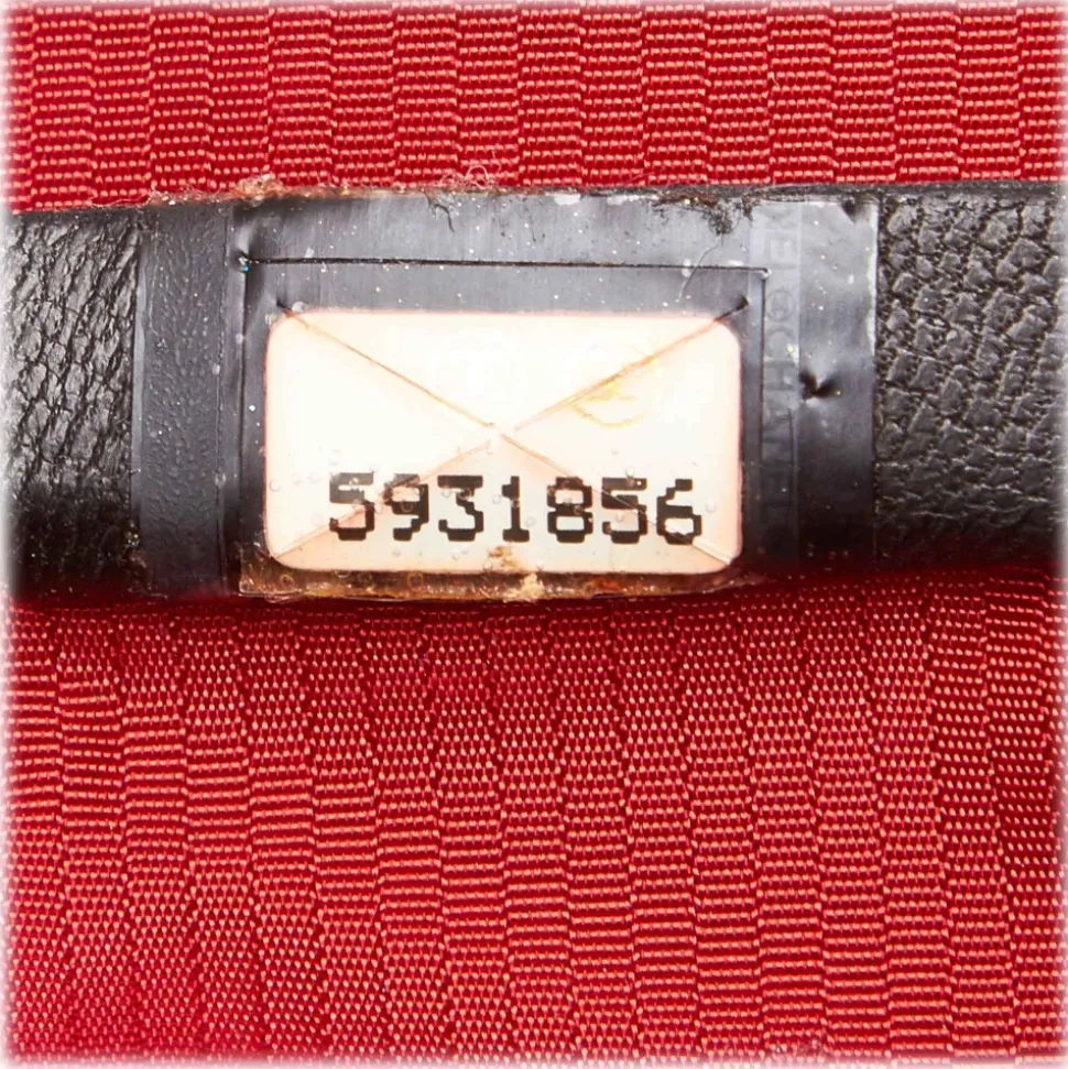 Chanel Vintage - Old Travel Line Nylon Document Case - Black - Canvar Handbag - Luxury High Quality - Avvenice