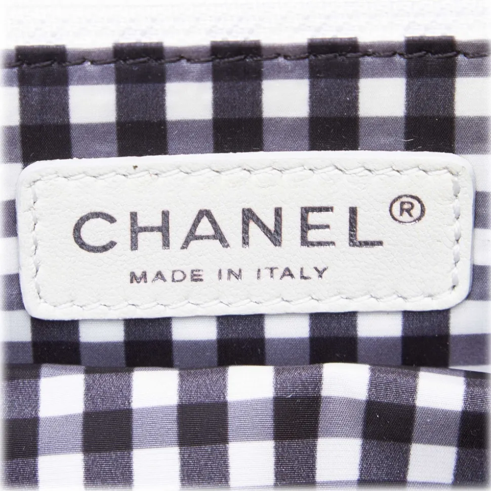 Chanel Vintage - Patent Leather Chain Bag - Black - Leather Handbag - Luxury High Quality - Avvenice