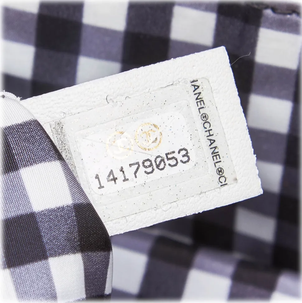 Chanel Vintage - Patent Leather Chain Bag - Black - Leather Handbag - Luxury High Quality - Avvenice