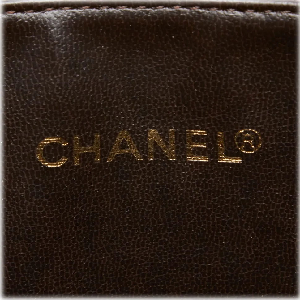 Chanel Vintage - Quilted Caviar Leather Shoulder Bag - Brown - Caviar Leather Handbag - Luxury High Quality - Avvenice