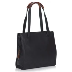 Chanel Vintage - Quilted Matalesse Leather Handbag - Black - Caviar Leather Handbag - Luxury High Quality - Avvenice