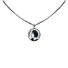 Chanel Vintage - Round Pendant Necklace - Silver - Necklace Chanel - Luxury High Quality - Avvenice