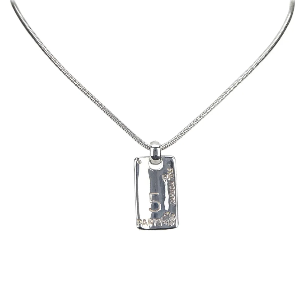 Chanel Vintage - Silver-Tone Necklace 18K - Silver - Necklace Chanel - Luxury High Quality - Avvenice