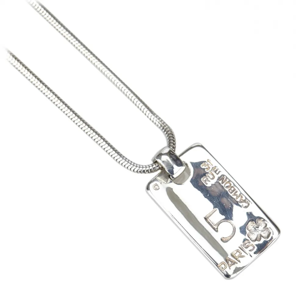 Chanel Vintage - Silver-Tone Necklace 18K - Silver - Necklace Chanel - Luxury High Quality - Avvenice