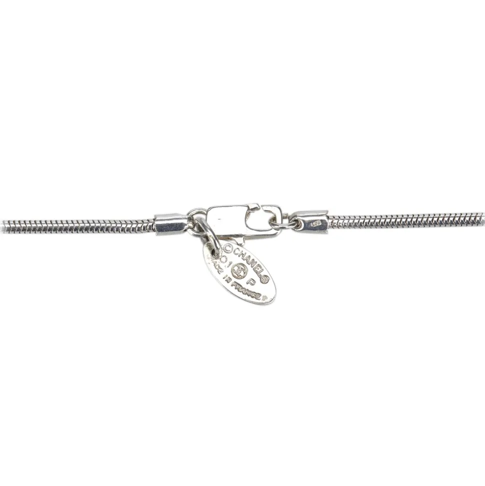 Chanel Vintage - Silver-Tone Necklace 18K - Silver - Necklace Chanel - Luxury High Quality - Avvenice